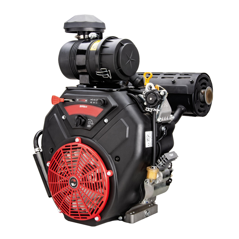 Motor a gasolina de filtro de ar de baixo perfil com cilindro V-Twin 35HP com certificado CE EPA EURO-V