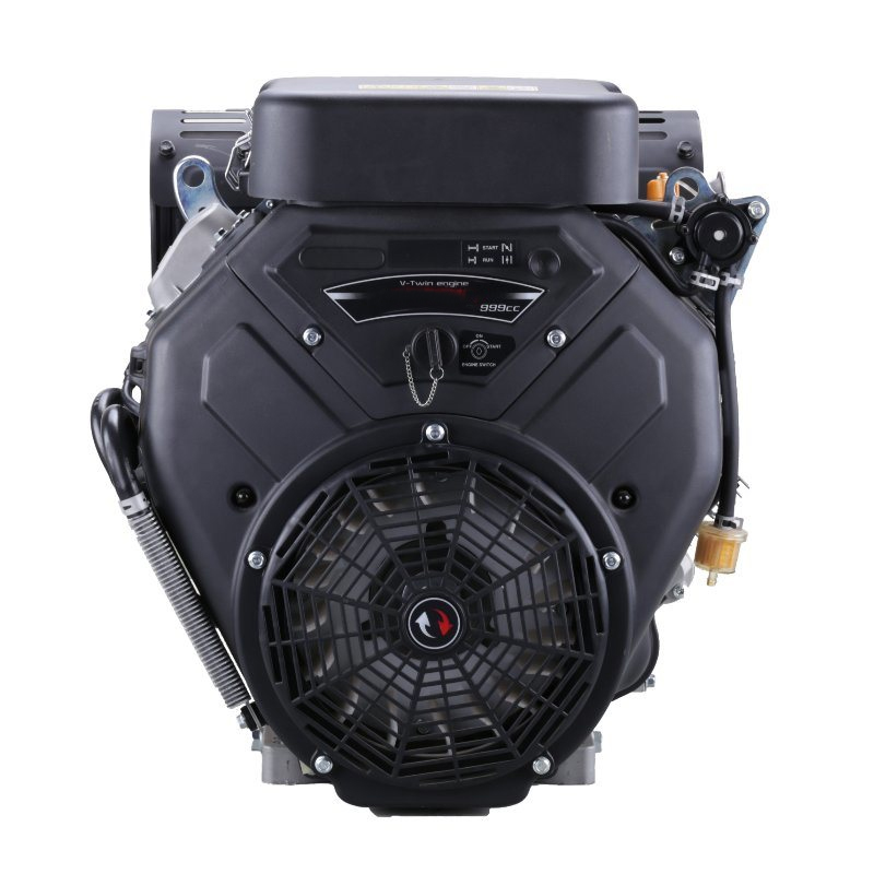 Motor a gasolina de cilindro duplo 35HP V com filtro de ar de baixo perfil com certificado CE EPA EURO-V