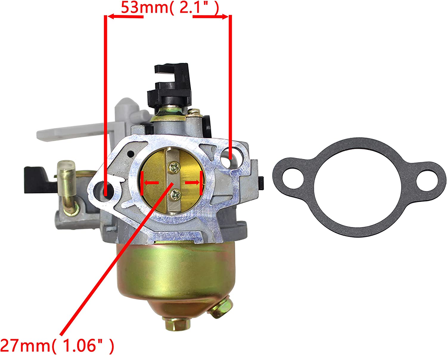 P27 Carburador para Honda 13 HP GX390 Motor 16100-ZF6-V01