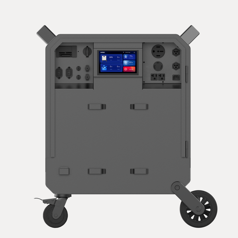 5120wh 5000W Acampamento Solar Carregamento Externo Casa Backup Estação de Energia Portátil M5000