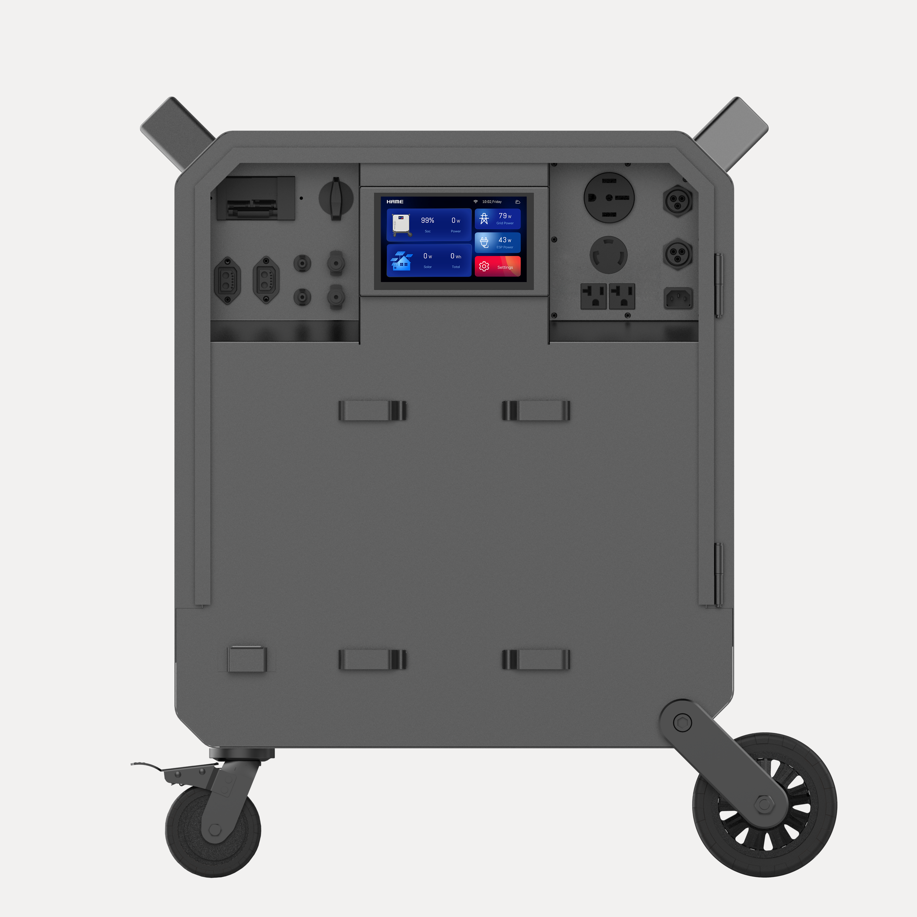 5120wh 5000W Acampamento Solar Carregamento Externo Casa Backup Estação de Energia Portátil M5000