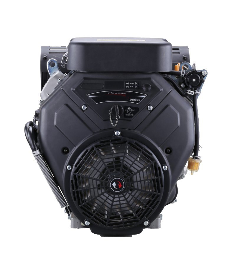 Motor a gasolina duplo com eixo horizontal 999CC 35HP V para gerador de lavadora de pressão de grãos sem fim barco com EPA EURO-V